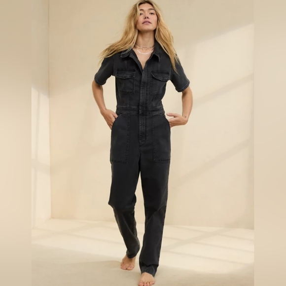 Aerie Utility Jumpsuit Sz M - Picture 1 of 11